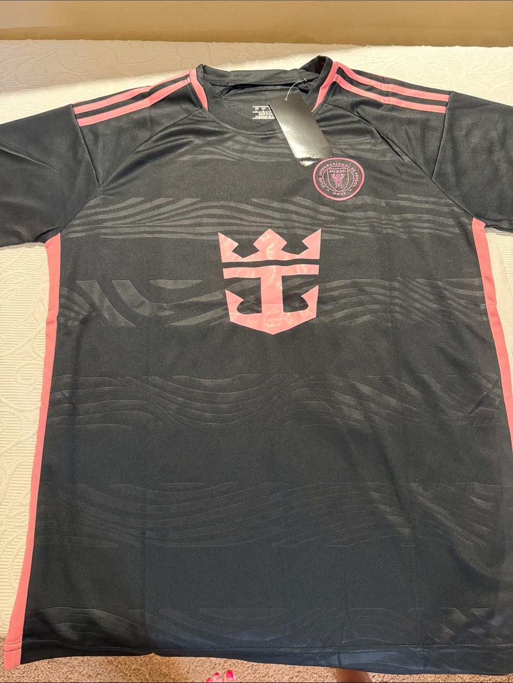 miami Messi Kids Soccer Jersey and Shorts - Messi #10 boys Large NWT - Picture 8 of 12